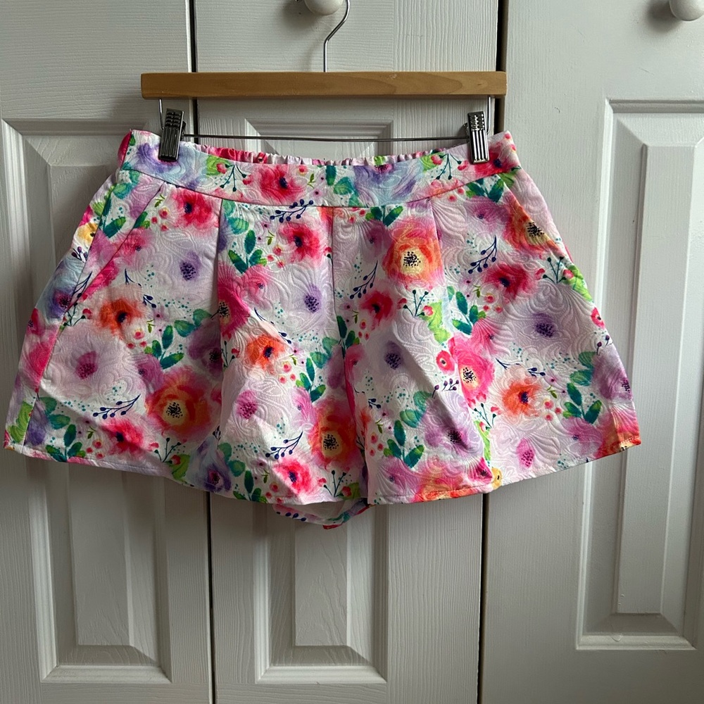 SHEIN floral shorts